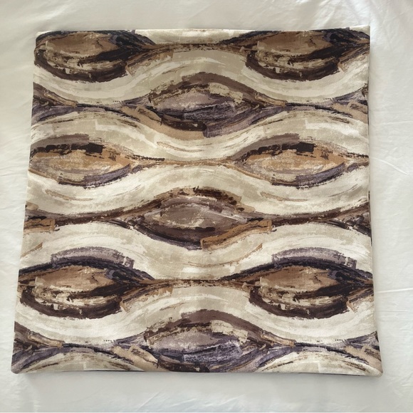 Purple Camel and Black Cotton Velvet Throw Pillow Cover Set of 2 - Picture 3 of 7